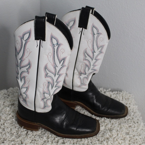Justin Boots Shoes - Justin Black Bent Rail boots